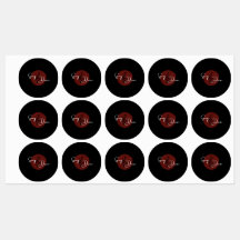 Song_Drum Stickers sous-monde étanches