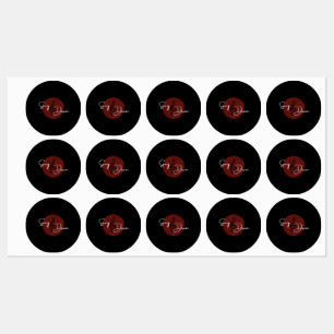 Song_Drum Underworld Waterproof Stickers