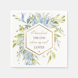 Song of Solomon 3:4 I Have Found the One Napkin