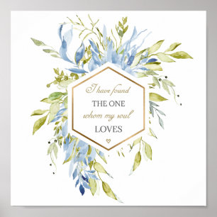 Song of Solomon 3:4 I Have Found the One Poster