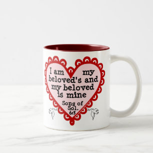 Song of Solomon 6:3 Two-Tone Coffee Mug
