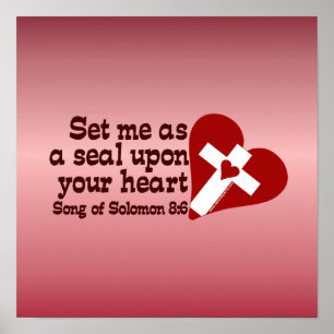 Song of Solomon 8:6 Poster