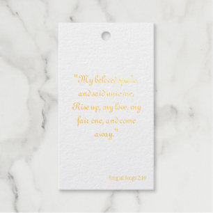 Song of Songs 2:10 Gift Tags