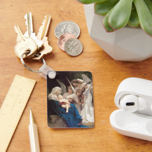 Song of the Angels (1881) by Bouguereau Keychain