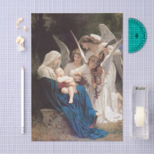 Song of the Angels (1881) by Bouguereau Tissue Paper
