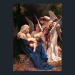 Song of the Angels Bouguereau Fine Art Poster<br><div class="desc">"Song of the Angels" is an oil painting by French traditional realism painter,  William Adolphe Bouguereau,  created in 1881.</div>