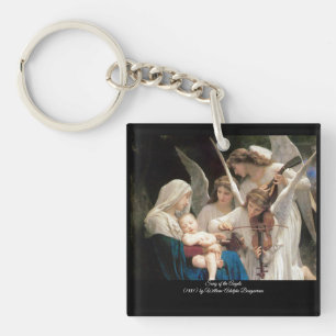 Song of the Angels Bouguereau Keychain