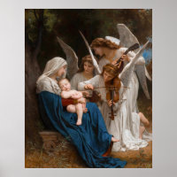 Song of the Angels by William-Adolphe Bouguereau B