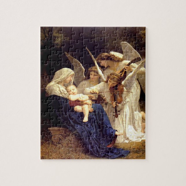 Song of the Angels Religious Blessed Mother Jigsaw Puzzle (Vertical)