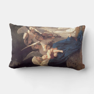 Song of the Angels (Vintage Art) Lumbar Pillow