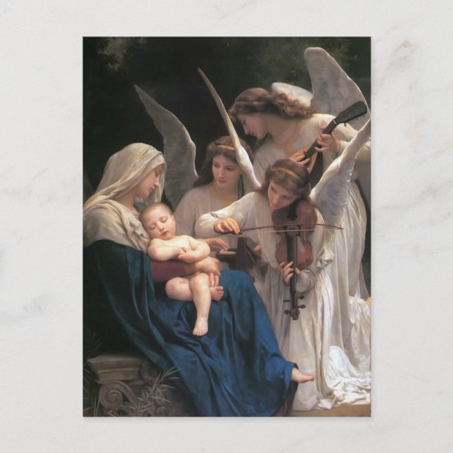 Song of the Angels Vintage Postcard (Front)