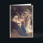 Song of the Angels - William-Adolphe Bouguereau Holiday Card<br><div class="desc">Song of the Angels - William-Adolphe Bouguereau</div>
