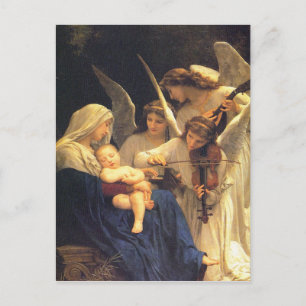Song of the Angels, William-Adolphe Bouguereau Postcard