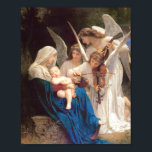 Song of the Angels - William-Adolphe Bouguereau Poster<br><div class="desc">Song of the Angels - William-Adolphe Bouguereau</div>