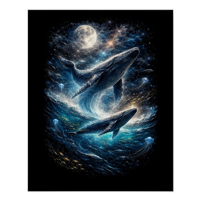 Song of the Cosmic Tide Poster (Front)