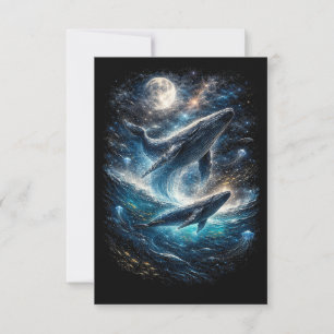 Song of the Cosmic Tide Thank You Card