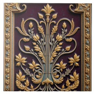 Song of the Silver and Golden Vines Tile