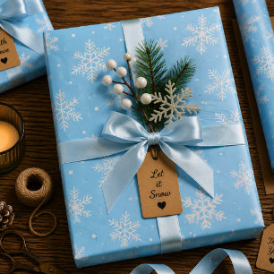 Song of the Snow Wrapping Paper Sheet
