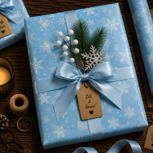 Song of the Snow Wrapping Paper Sheet