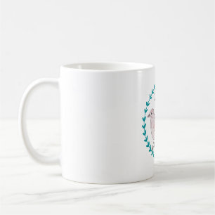 Song Sparrow bird art bird species illustration Coffee Mug