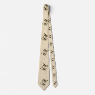 Song Sparrow from Audubon's Birds of America Tie