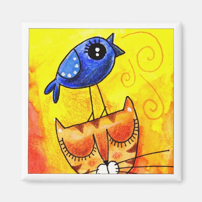 Song - Square Magnet (Front)