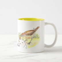 Song Thrush mug