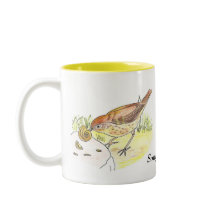 Song Thrush mug