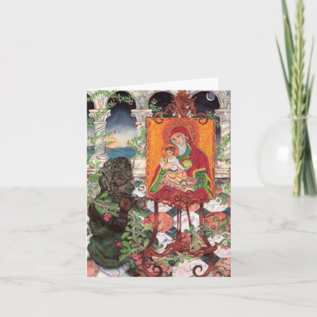 SONG TO THE MOTHER HOLIDAY CARD (Front)