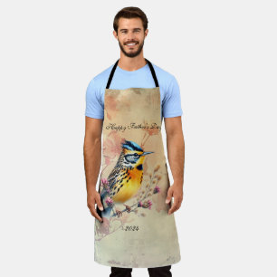 Songbird Happy Father's Day Apron