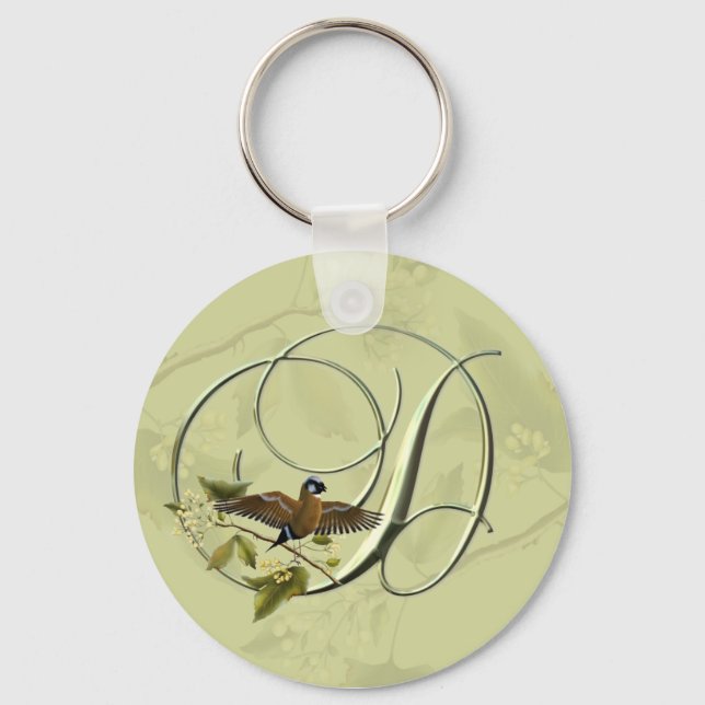 Songbird Initial D Keychain (Front)