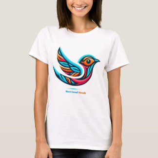 Songbird Nightingale with text Next Level Vocals T-Shirt