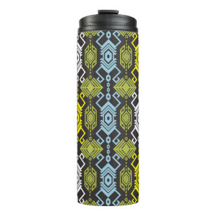 Songket Tenun: Traditional Indonesian Motif. Thermal Tumbler