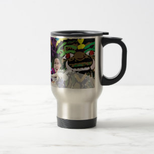 songkran thai culture water splash summer festival travel mug