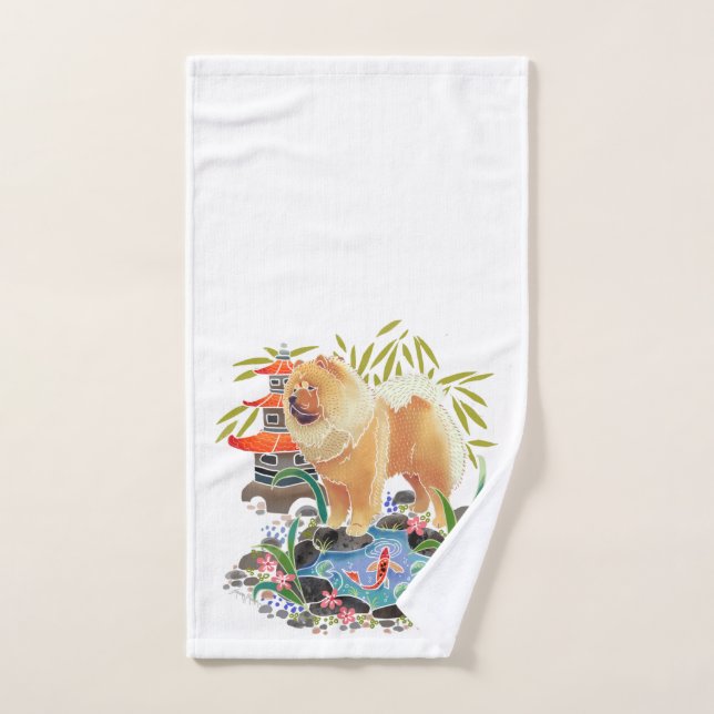 SONGMAO the chow  towel set or individual pieces (Hand Towel)