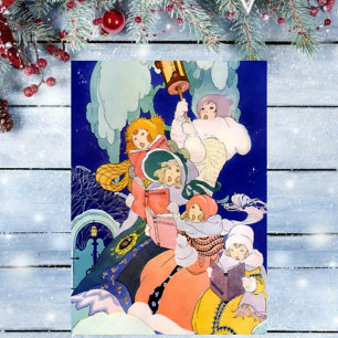 Songs for Christmas Holiday Postcard