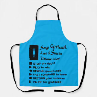 Songs Of Health, Love & Success 2025 Apron