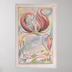 Songs of Innocence; Infant Joy, 1789 Poster