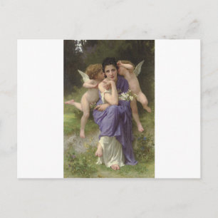 Songs of Spring by William-Adolphe Bouguereau Postcard