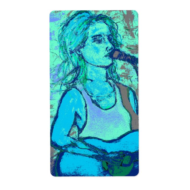 songstress screenprint look (Front)