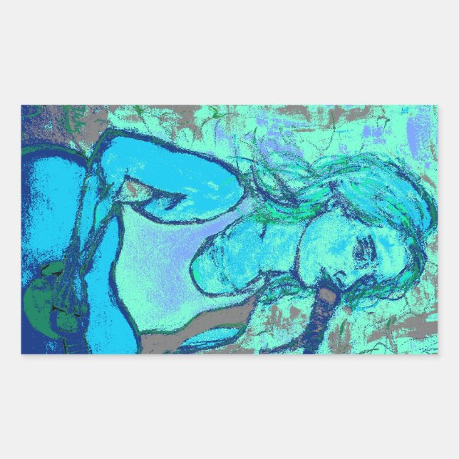 songstress screenprint look sticker (Front)