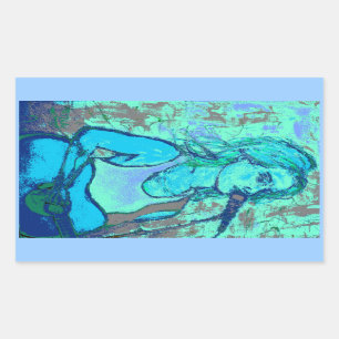 songstress screenprint look sticker