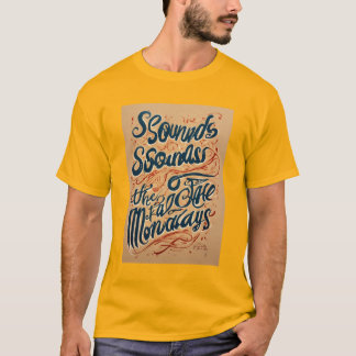 Sonic Groove: 'Sounds Good' Front Print Tee