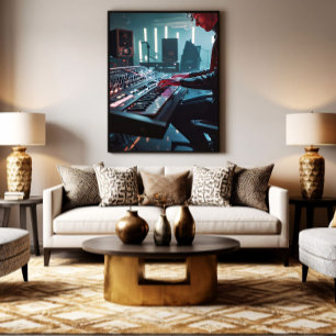 Sonic Pulse Canvas Print