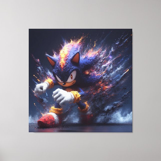 Sonic Toile tendue (Recto)