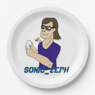 Sonic_Zeph Paper Plate