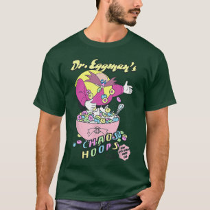 Soniche Hedgehog Dr Eggmans Chaos Hoops Cereal Ret T-Shirt