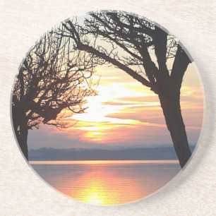 Sonnenuntergang am See Coaster