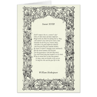 Sonnet de Shakespeare # 18