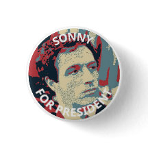 Sonny for President Button